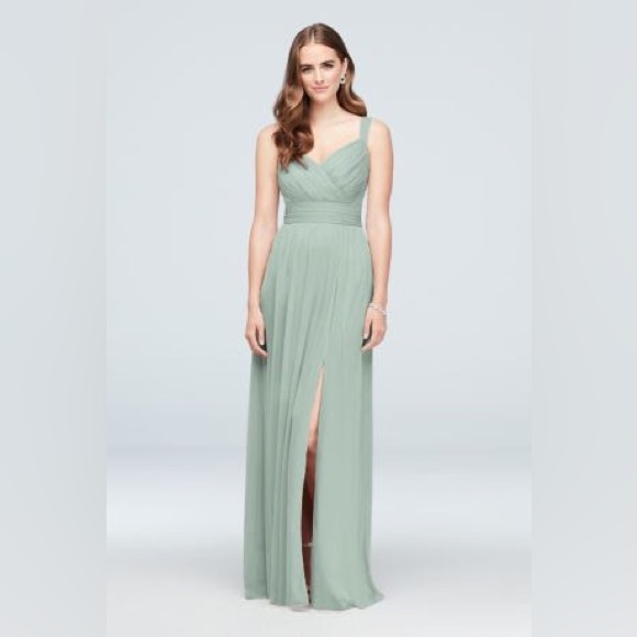 dessy halter bridesmaid dress Dessy 6742